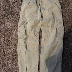 Men's Casual Beige Cargo Pants